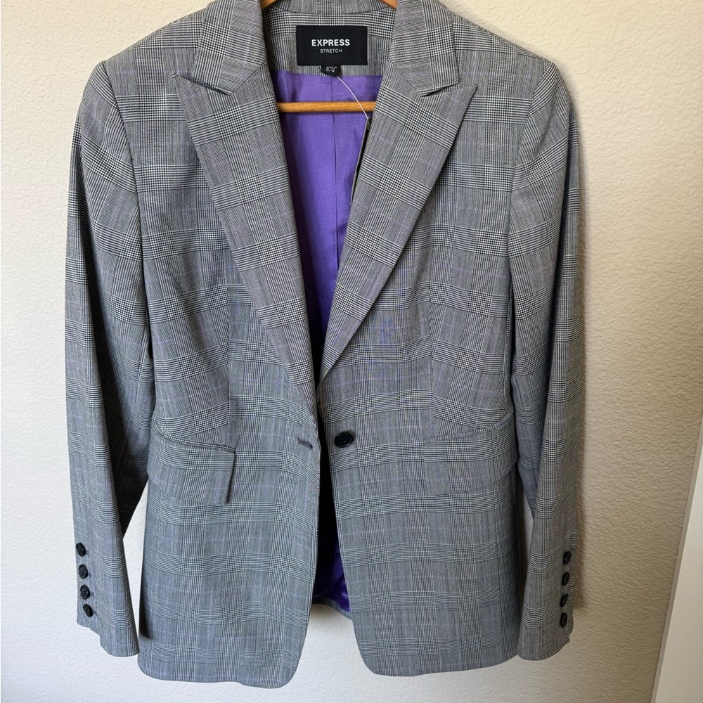 Express Gray Women’s Blazer